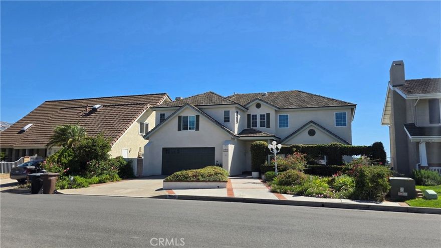 Experience the epitome of luxury living in this stunning single-family home perched atop the hills of the tranquil "Viewpointe" neighborhood in South San Juan Capistrano. Boasting breathtaking ocean and coastline views, this sprawling home in a premier sought after neighborhood offers a coastal lifestyle and strikes the perfect balance between comfort, convenience, relaxation, and charm. This expansive residence encompasses 3,562 square feet of finely designed space featuring four generously sized bedrooms and two and a half bathrooms. An impressive upstairs master suite offers an inspiring ocean view, walk-in closets, and a well-appointed master bathroom featuring separate sinks, a luxurious soaking tub, and a separate walk-in shower. The upper level also hosts two additional bedrooms, along with a sprawling great room rich with ocean vistas, providing endless possibilities for use as a home theater, game room, executive office, or whatever suits your lifestyle. Adding to the functionality of this exquisite home, the upper floor includes a generous laundry room featuring a wash sink, as well as a cozy library/reading nook. The elegant and commanding free-flowing layout with hardwood flooring and tile throughout downstairs and large windows provide an abundance of natural light and INCREDIBLE views. The bright, open kitchen offers a center island, plenty of cabinet space, utility sink, and is the ideal setting for entertaining. Also off the kitchen area is a separate office/room ideal for a smaller executive office or guest room. Among the many benefits, the property comes with a two-car attached direct access garage and driveway parking. Located nearby are a range of lifestyle amenities from trails and parks to the Harbor, Lantern District, Downtown San Juan, the new River Street Marketplace, the San Clemente Pier. and Outlets. There is absolutely no shortage of lifestyle here. Shops, restaurants, and entertainment are all nearby. Take the next step into a place you can truly call home. Enjoy the best in quality living.