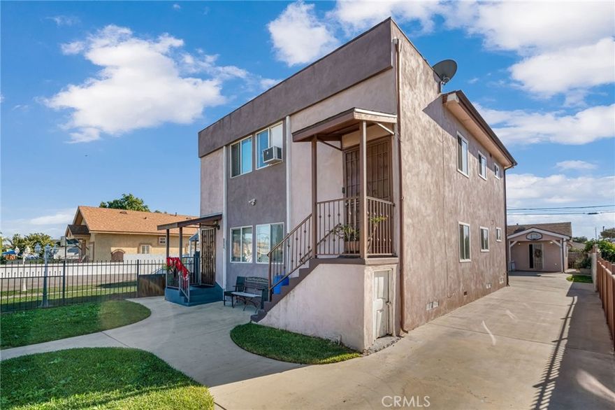 Excellent 3-unit investment opportunity with strong upside potential. The property consists of a front duplex and a detached single-family residence in the rear. Each unit features 2 bedrooms and 1 bathroom and includes washer/dryer hookups. The rear unit will be delivered vacant and offers central air conditioning, providing immediate rental or owner-user potential. The remaining units are tenant occupied at slightly below-market rents with long-term, reliable tenants who pay on time, offering stable cash flow with future rent growth opportunity. The property includes four off-street parking spaces located in the rear. The units are spacious and present a strong value-add opportunity through light upgrades. Contact listing agent for private showings.