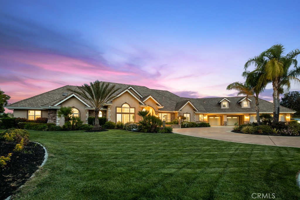 ***RARE CUSTOM LUXURY ESTATE WITH RESORT-STYLE SALTWATER POOL AND SPA ON 2.44 ACRES NESTLED IN THE LUSH GREEN HILLS OF WEST MURRIETA!!***WELCOME TO YOUR FOREVER HOME...A SPRAWLING CUSTOM MASTERPIECE PACKED WITH HIGH-END FEATURES AND PREMIUM MATERIALS OFFERING UNMATCHED LIFESTYLE***Featuring 5 Oversized Bedrooms, a Dedicated Home Office, 5 Bathrooms, a MASSIVE BONUS ROOM (approx 1200 sf in addition to the 5400 sf listed on the MLS), and a 4-Car Drive-Thru Garage! This Estate Checks Every Box! FULLY-PAID 50-PANEL SOLAR, EXPANSIVE PROFESSIONAL LANDSCAPE, PRIVATE WELL AND ENDLESS VEHICLE PARKING! From the Moment You Enter the Majestic Double Doors, You Are Greeted by Towering Coffered Ceilings, Crown Molding, Chandeliers and Lighted Art Niches. Off the Grand Foyer, the Formal Living and Dining Rooms Exude Elegance with Double Crown Molding, Custom Drapery, View Windows and a Deco Fireplace. Designed to Impress and Built to Entertain, the Chef’s Dream Kitchen is a Showstopper! Endowed with Premium Cabinetry, a Massive Island/Breakfast Bar, New Quartz Counters and High-End Jenn Air/Kitchen Aid Appliances...You Are Set to Host Your Prized Events! Cook to Your Hearts Delight with Built-In Double Ovens, a 6-Burner Stove w/Griddle, 2 Dishwashers and an Oversized Refrigerator-Freezer! The Adjacent Family Room Offers Panoramic Backyard Views, a Large Flagstone Fireplace, Sizeable Ceiling Fans, and Built-In Speakers. French Doors lead to Your Private Outdoor Paradise—and Wait Until You See It…THE ENTERTAINER'S BACKYARD IS STRAIGHT OUT OF A 5-STAR RESORT! The Massive 65’ Pergola with Flagstone Columns, Sparkling Pebble-Tec Saltwater Pool with Baja Shelf, Deep End, Waterfalls/Jets, 12-Seat Spa and Stamped Concrete Decking will be the Delight of Unforgettable Celebrations All Year Long! The Primary Suite/Retreat is a Spacious 32' Sanctuary with a Cozy Fireplace, Custom Dual Closets with Extravagant Built-ins, and Backyard Access. The Newly Remodeled Luxury Primary Bathroom/Spa features a Freestanding Soaking Tub, Dual-Sink Quartz Vanity, Private Toilet Room, and an Epic Walk-in Shower with 4 Heads, a 3-Person Bench, and a Classic Pebble Tile Floor. Each Secondary Bedroom is a Retreat in Itself—Offering Stunning Views, Closets with Built-ins and Attached or Adjacent Bathrooms. The Laundry Room is To Die for, and the HUGE BONUS ROOM Over the Garage is IDEAL as a Game Room, Gym or SEPARATE ADU! This is a Once-in-a-Generation Opportunity! SEE SUPPLEMENT FOR FULL FEATURE LIST!