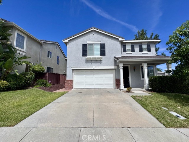 This gem is nestled in a gated community in beautiful South Temecula, offering 3 bedrooms, 2.5 bathrooms, and a two car garage on a desirable corner lot! Enter inside to a welcoming formal living room that flows seamlessly into the heart of the home. The kitchen features a functional island, white countertops, and stylish two-toned cabinetry. The spacious family room boasts a cozy fireplace, perfect for cooler evenings. Upstairs, a versatile loft provides the ideal space for a game room, home office, or additional lounge area. You’ll also find two well-sized bedrooms and a generous primary suite complete with dual vanities, a soaking tub, a separate shower, and a large walk-in closet. Conveniently, the laundry room is also located upstairs. The backyard offers a peaceful retreat with no rear neighbors, perfect for relaxing and enjoying the afternoon shade. Situated in the highly sought-after Fairways at Redhawk community, you’ll be just minutes from premier shopping, dining, and some of Temecula’s top-rated schools. Don’t miss your chance to call this home yours, schedule a showing today!