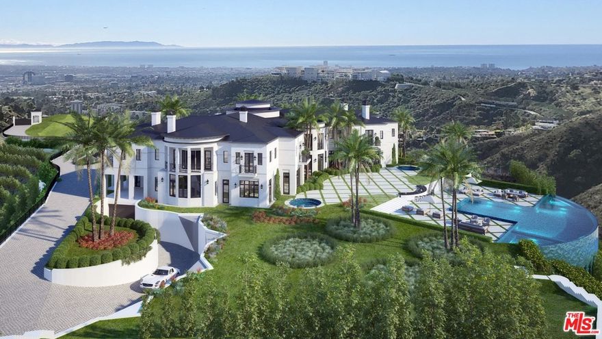 AUCTION: Bid May 5-11. Currently Listed for $29.9M. Current High Bid $21M. Showings by Appointment. A design more than a decade in the making, Stella Nova offers an unthinkable 30+ac in the foothills of the Santa Monica mountains in the heart of Bel Air, with breathtaking 360-degree views of the Pacific Ocean to Downtown Los Angeles. Admire the snowcap mountains that make this one of the most unique settings in all of Southern California. Break ground on a staggering seven acres of land already graded and standing shovel-ready for fully-approved plans and permits. Plans include a massive 40,000sf estate, sprawling around a grand ballroom lined with French doors that open to an expansive terrace overlooking the ocean. As one of the last locations of its kind, exclusive privacy with the convenience of modern amenities nearby can all be yours. Stella Nova is a gem unlike any other, even in opulent Bel Air, and is a once-in-a-lifetime opportunity to create an estate beyond comparison that is truly your own.