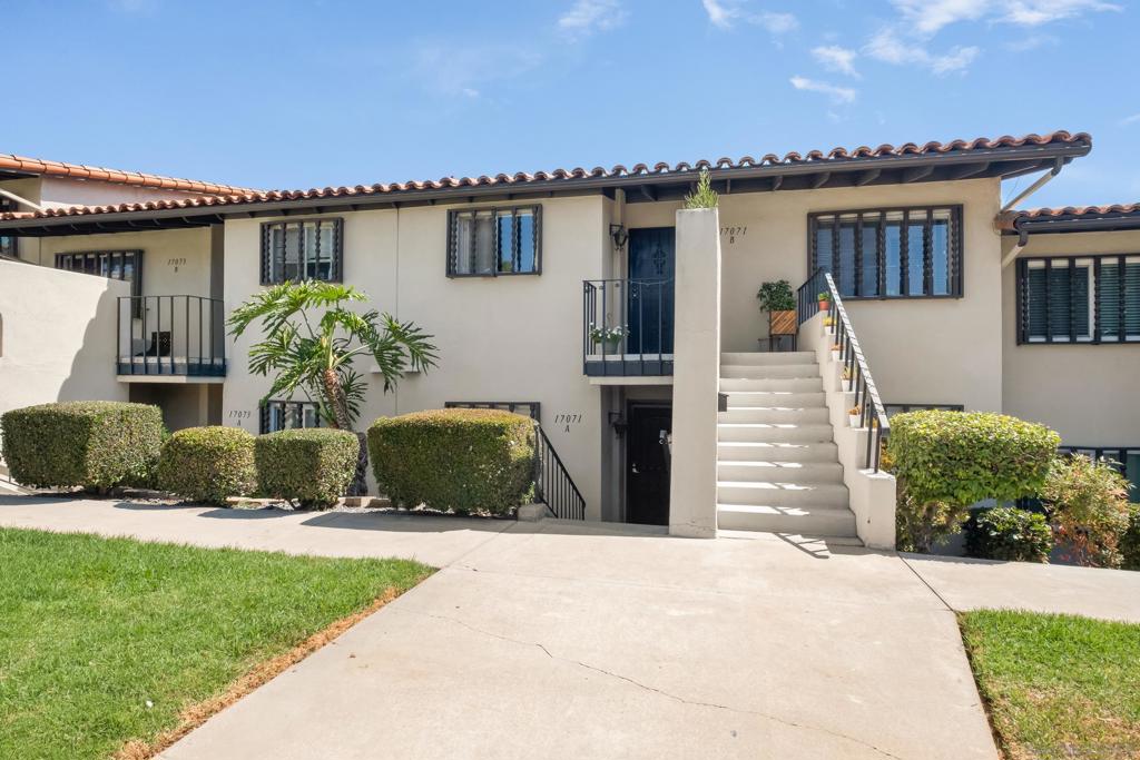 Welcome to your dream home in the highly sought-after community of Bernardo Villas! Perfectly positioned to capture stunning panoramic golf course views, this beautifully updated residence offers the perfect balance of style, comfort, and convenience. Step inside to discover upgraded LVP flooring throughout, a refreshed bathroom with modern finishes, and the ultimate bonus; your own in-unit washer and dryer. Enjoy your light-filled living area that flows seamlessly to your private patio, ideal for morning coffee or evening wine with views of the lush fairways. Additional highlights include a single-car carport with built-in storage cabinets, plus a separate golf cart garage or storage room with plenty of space for all your gear. Residents enjoy access to the exclusive Rancho Bernardo Swim & Tennis Club, featuring a state-of-the-art gym, sparkling pools, spa, tennis and pickleball courts, and a vibrant clubhouse for community events. With water, trash, internet, and TV included in the HOA, and a location just minutes from parks, the I-15, shopping, award-winning restaurants, and top-rated Poway schools, this home truly checks all the boxes. Welcome to your dream home in the highly sought-after community of Bernardo Villas! Perfectly positioned to capture stunning panoramic golf course views, this beautifully updated residence offers the perfect balance of style, comfort, and convenience. Step inside to discover upgraded LVP flooring throughout, a refreshed bathroom with modern finishes, and the ultimate bonus; your own in-unit washer and dryer. Enjoy your light-filled living area that flows seamlessly to your private patio, ideal for morning coffee or evening wine with views of the lush fairways. Additional highlights include a single-car carport with built-in storage cabinets, plus a separate golf cart garage or storage room with plenty of space for all your gear. Residents enjoy access to the exclusive Rancho Bernardo Swim & Tennis Club, featuring a state-of-the-art gym, sparkling pools, spa, tennis and pickleball courts, and a vibrant clubhouse for community events. With water, trash, internet, and TV included in the HOA, and a location just minutes from parks, the I-15, shopping, award-winning restaurants, and top-rated Poway schools, this home truly checks all the boxes.