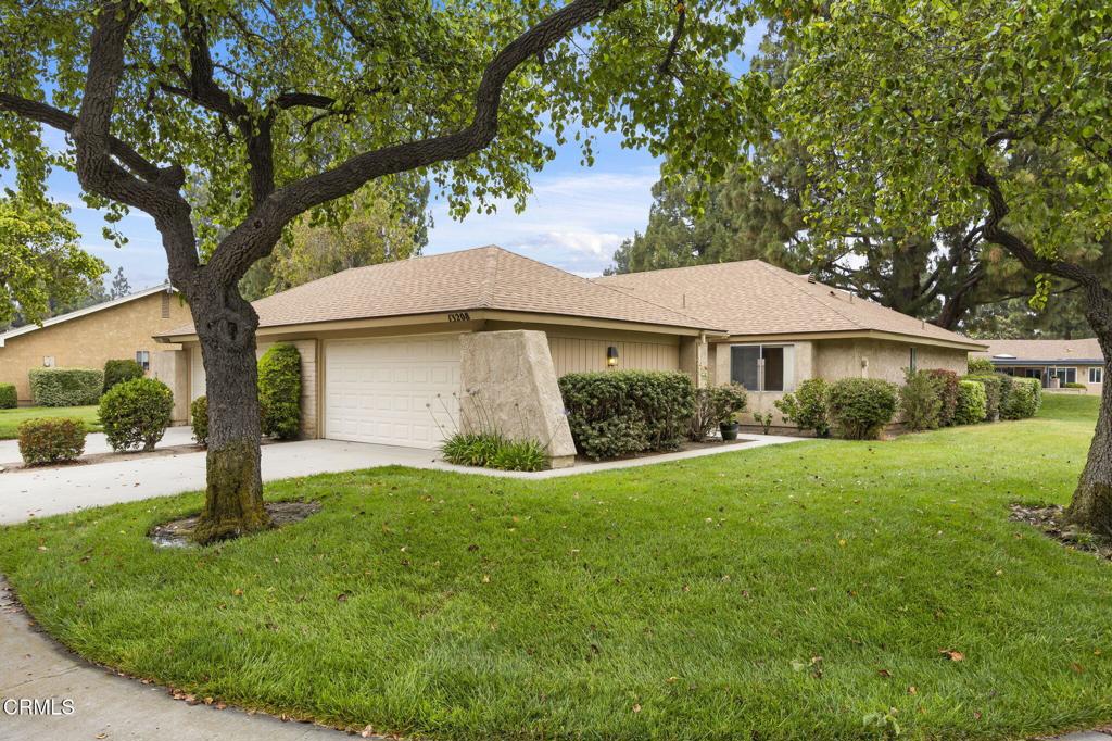 Welcome to Leisure Village - Resort-Style Living for 55+. Discover the charm and potential of this light and bright Coronado model home, ideally situated on a desirable corner lot with a rare two-car garage. Enjoy beautiful views of the community's impeccably manicured grounds and mature trees, offering a peaceful and private setting. Featuring 2 bedrooms and 1.5 bathrooms, the home offers large windows, built-in storage, and a washer and dryer in the garage. The primary bedroom includes a mirrored closet, and the layout provides a great foundation for your personal touch. While the property does need updating throughout, the owners have priced it to sell and are ready for the next owner to make it their own. Whether you're looking to create your dream retirement space or invest in a home with strong community appeal, this is a fantastic opportunity.Leisure Village is one of Ventura County's most sought-after 55+ communities, offering a vibrant, active lifestyle with incredible amenities. Enjoy golf on the private 18-hole course, work out in the fitness center, or unwind in the heated Olympic-size pool and spa. The Rec Center is the hub of activity, offering clubs, classes, dance, crafts, woodworking, and more.Safety and simplicity are built in, with 24-hour guard-gated entry and community patrol. Not to mention most utilities included in the dues--just pay for electricity. Conveniently located near shopping, dining, and healthcare, this home offers comfort, community, and the perfect chance to create something special.