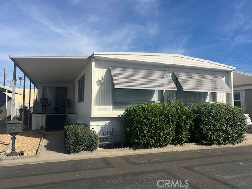 Meticulous, Move in Ready!  2 Bedroom 2 Bath, Plus Family Room! Canoga Park presents this fully furnished home with a Convenient Location Adjacent to the Pool, Community Building with Full Resort Amenities! HOME FEATURES INCLUDE: 1400 Square Feet of Bright Living Space” This home unites the fully equipped Chefs Kitchen with Breakfast Counter Seating, Formal Dining Room, Built in Display, Buffet, Living Room and Lounge in perfect unison. All rooms are generously proportioned. The Master Bedroom offers dual mirrored wardrobes, Master Bath with Vanity and a Newer Walk in Shower. The spacious guest bedroom has a full wall closet, built ins and adjoins the convenient Jack and Jill Guest Bathroom also with vanity and Walk in Shower. Exceptional storage in all closets and cabinetry throughout. Laminate Flooring, Laundry with Washer and Dryer is tastefully placed behind closeted doors. Privacy abounds in the enclosed sunroom/retreat, Sturdy Earthquake Bracing, Central A/C Heating, Large Lot with Low Maintenance Minded Landscaping, Trex Decking Steps to Front and Back entries, 2 Car Covered Carport, Companion Shed and a Low Space Rent of 1150.00.



Canoga Mobile Estates is a People and Pet Friendly 55+ Hospitable Home Community. Gleaming Pool, Spa, Clubhouse, Exercise Room are few of the wonderful amenities. Monthly Social Gatherings & Events, Convenience to 118 Freeway, Public Transport, Metro Orange Line, Shopping, Dining. Beautifully maintained, Superior in Management make this 5 Star Rated  Community a Shining Star in San Fernando Valley.

Buyer is advised to independently verify the accuracy of all information through personal inspection and w/appropriate professionals to satisfy themselves and rely only on that.