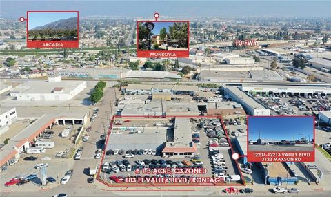 12207 12213 Valley Boulevard El Monte CA 91732