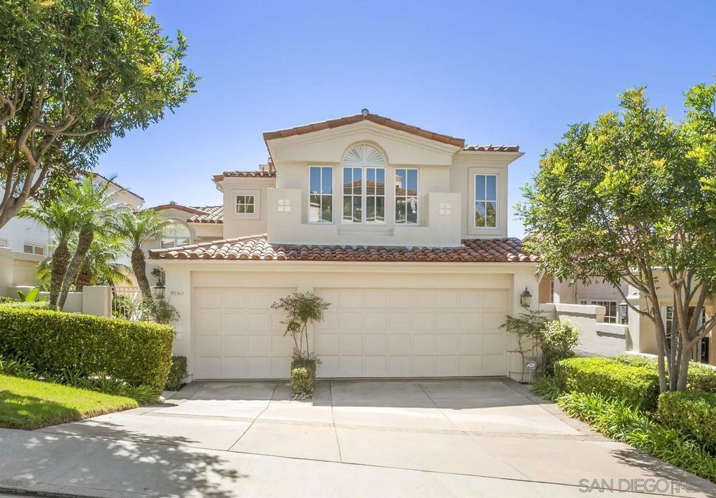 Value Range $3,500,000-$3,700,000. Nestled in the coveted gated enclave of Crystal Bay in La Jolla, this exquisite two-story residence blends timeless elegance with breathtaking coastal views. A grand double-door entry opens to soaring ceilings and abundant natural light, with tile at the entry transitioning to neutral-toned hardwood flooring. The formal living room offers a beautiful gas fireplace, hardwood flooring, and plantation shutters, while the dining room, accented by a chandelier, opens to a private patio with sweeping views from downtown to the Pacific Ocean along with refreshing coastal breezes. The kitchen showcases granite counters with a matching backsplash, light cabinetry, and a breakfast bar overlooking the family room below. A breakfast nook completes the space, and together these areas flow seamlessly into the family room, where a second fireplace, and sliding doors create an inviting setting for indoor-outdoor living. A first-floor bedroom and full bath, spacious laundry room, and three-car garage add to the appeal. Upstairs, the primary suite offers vaulted ceilings, a cozy fireplace, walk-in closet with organizers, and a private balcony with ocean views. The primary bath features dual sinks, granite counters, a soaking tub and walk-in shower. Outdoor living includes a two-level patio framed by Mediterranean-style pillars and a lime tree, with both shaded and open areas to enjoy coastline views. Residents enjoy exclusive access to a clubhouse, fitness center, pool, and pickleball courts, all within one of La Jolla’s most desirable gated communities.