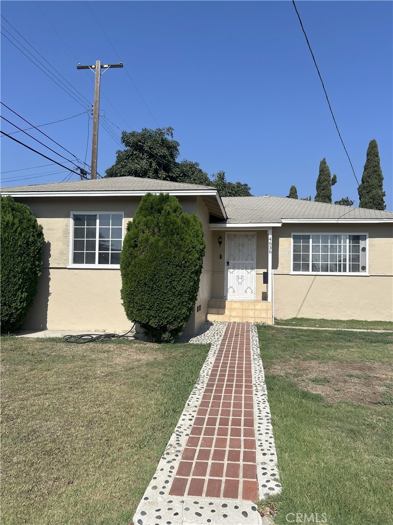 Charming mid-century home in a quiet Lynwood neighborhood.
This delightful one-story home features 3 bedrooms and 1 bathroom across approximately 1,011 sq ft of comfortable living space, all nestled on a generous 6,274 sq ft lot. Let's not forget about the permitted ADU-perfect for extended family, guests, or rental income.
This property offers ample parking and a spacious backyard perfect for entertaining, including a mature avocado tree and enough space to create your own garden retreat. Conveniently located near schools, shopping, dining, and major freeways, this property blends classic California charm with modern income potential. A rare opportunity to own a versatile home in a desirable Lynwood neighborhood.