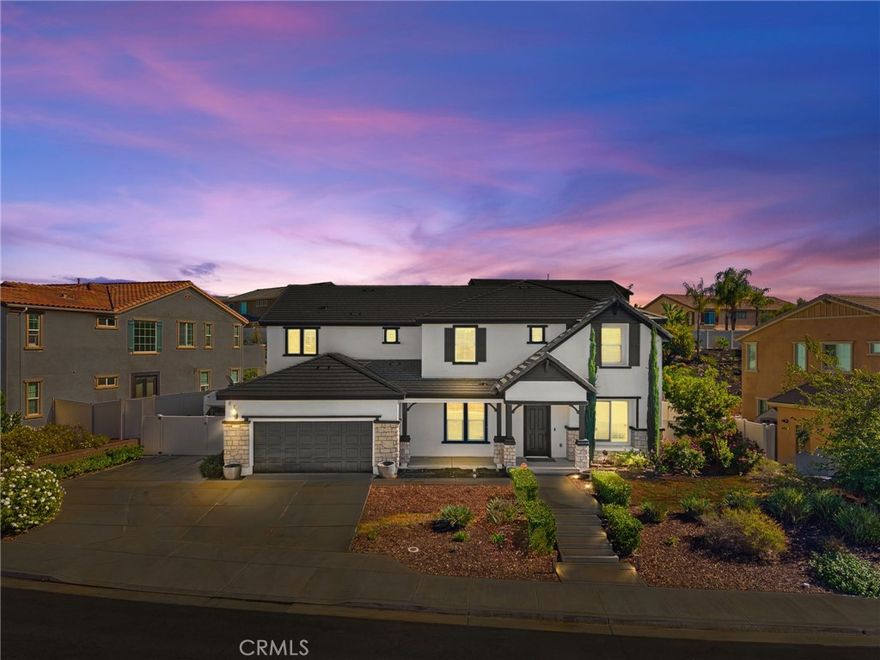 Welcome home to modern luxury in the prestigious MeadowLark Community of East Murrieta. This exquisite five-bedroom, five-bathroom residence spans over 4,000 square feet of fully remodeled elegance. From the moment you step inside, you’ll notice brand new flooring that extends throughout the entire home, setting a tone of contemporary sophistication.

The open-concept living and dining areas are perfect for both everyday living and entertaining guests. A cozy office nook on the main floor provides an ideal space for remote work or study. Meanwhile, a private mother-in-law suite with its own living room offers a comfortable retreat for guests or extended family.

Upstairs, you’ll find an expansive loft area that is even larger than the downstairs living room, offering a versatile space for relaxation, a media room, or an additional family gathering area. The master suite is a true sanctuary, boasting an expansive walk-in closet that feels like an additional room of its own.

When you step outside, you’ll discover a backyard that’s a true blank canvas. Whether you envision adding a pool, a gazebo, a barbecue area, or all of the above, this outdoor space is ready to become your personal oasis.

Located just minutes from Temecula’s renowned wine country, Lake Skinner, the Promenade Mall, and an array of parks and shopping, this home offers not only luxurious living but also unbeatable convenience. The neighborhood’s growth and development make it a prime investment for the future.

This property truly offers everything and more. Come and experience it for yourself!