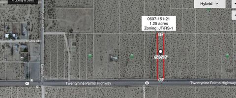 Photo of 1 .25 Acres Hwy 62 Near Sunfair Road, Joshua Tree, CA 92252 (MLS # 219142580DA)