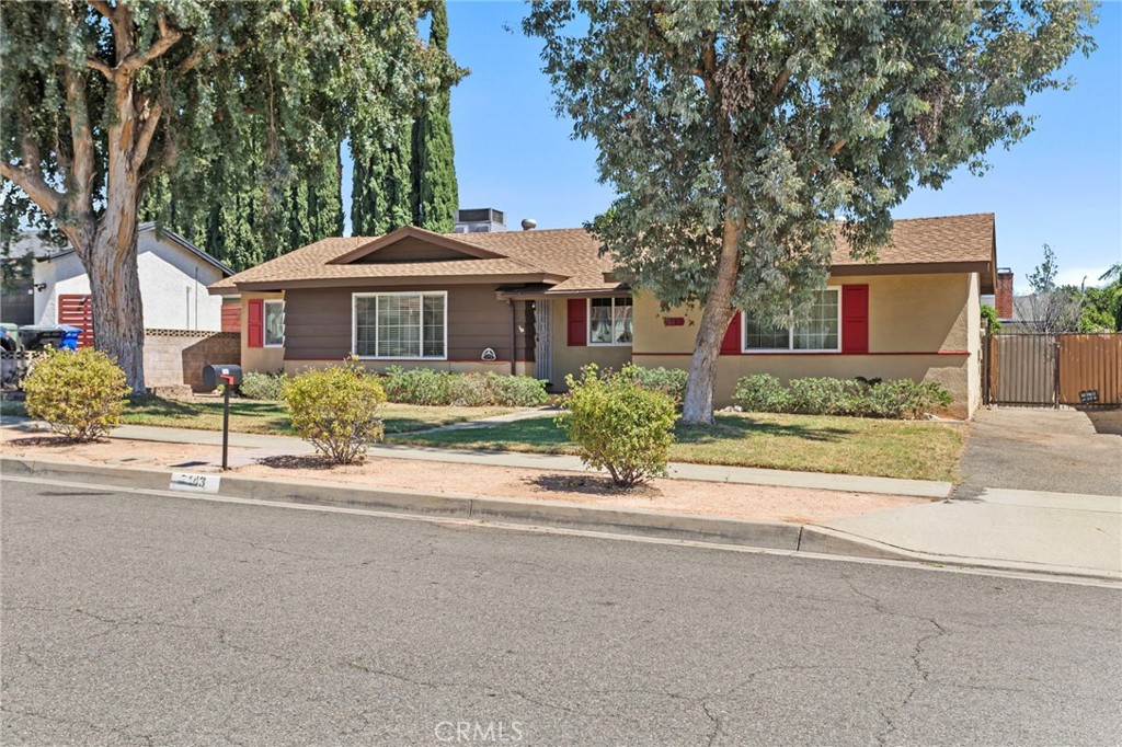 This is your opportunity to come home to this charming single story home nestled in a wonderful neighborhood. This 3 bed, 2 bath home offers 1,640 sq. ft. of comfortable living space and sits on a spacious 7,300 sq. ft. lot with RV access! Step inside to be greeted by an inviting living area and a seamless flow into the kitchen with ample cabinetry and plenty of counter space. This home also features a huge bonus room with built-in storage and beautiful French Doors for direct access to the backyard. Located within a top-rated school district and just 10 minutes from Victoria Gardens, and 15 minutes from Ontario Mills and Ontario International Airport, with parks, schools, shopping, and dining nearby. This is a must see! You won’t want to miss this amazing opportunity.