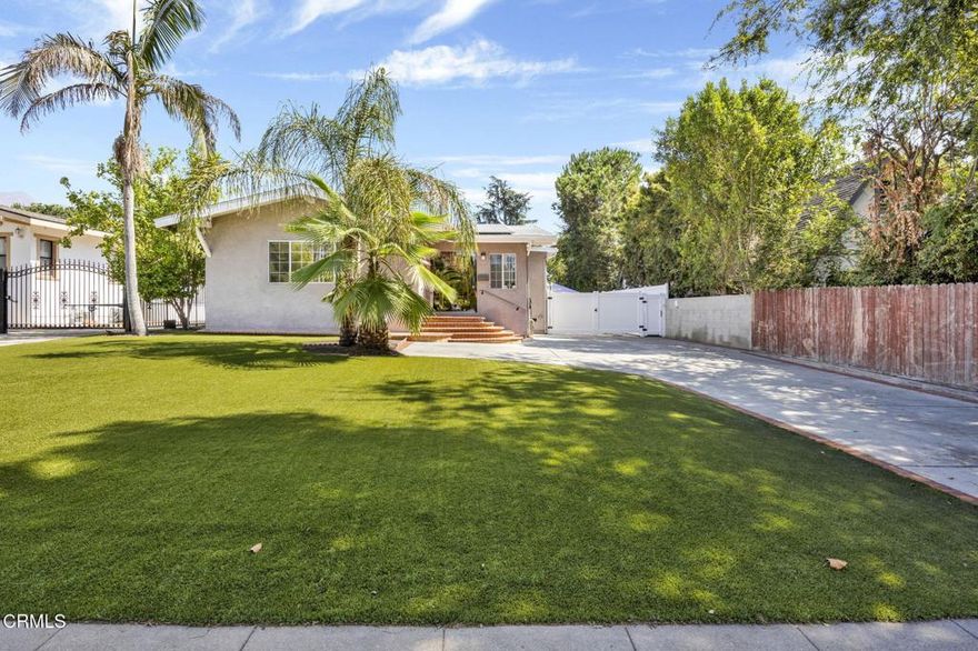 Nestled in one of Pasadena's most sought-after neighborhoods,1254 N Hill Ave puts you steps away from iconic breakfast spot, cozy coffee shops, and beloved local diners that define the city's vibrant lifestyle. Front house beautifully updated 3-bedroom, 2.5 bathroom home offering nearly 2,000 sq ft of tiled living space on a spacious 9,016 sq ft lot. This gem blends timeless architecture with modern upgrades, including a fully paid solar system and drought-tolerant landscaping with premium artificial truffe perfect for low-maintenance California living. A brand new custom iron front door sets the tone for the stylish upgrades throughout. you'll find a bright and open layout with sleek tile flooring throughout. Kitchen featuring Sub-Zero refrigerator, Thermador oven, Thermador dishwasher and built in microwave, all included in sale. The primary suite includes a walk-in closet and a basement converted to another walking closet.Detached ADU 1bed 1 bath with its own solar system, oven, dishwasher, and washer/dryer hookup. ideal for guests, rental income, or a home office.