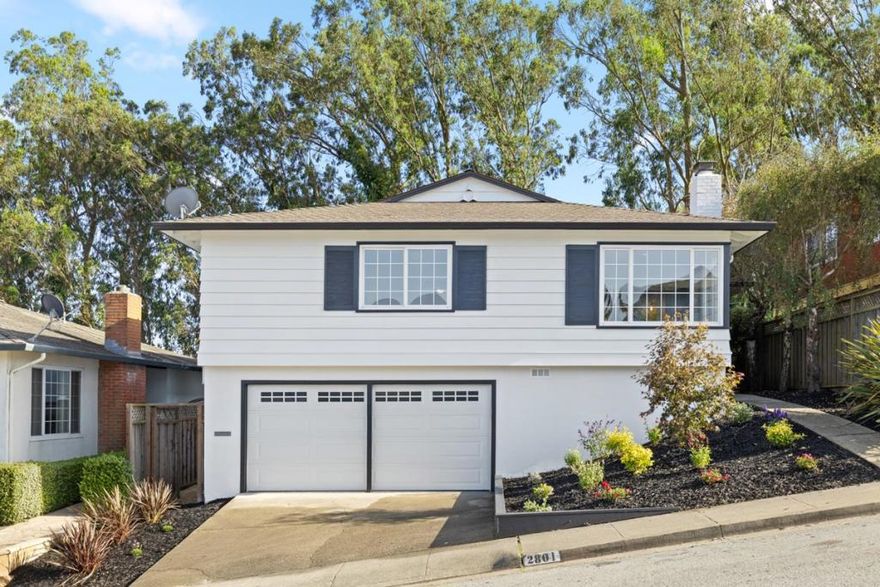 Beautifully refreshed and move-in ready, this stunning home in the highly sought-after Monte Verde neighborhood perfectly blends timeless mid-century style with thoughtful modern updates. Step inside to discover warmth, natural light, and effortless flow throughout. The inviting living room with its classic fireplace opens to a remodeled kitchen featuring a spacious dining area, breakfast bar, and access to an expansive new deckideal for morning coffee, weekend brunch, or sunset gatherings. The primary suite offers a peaceful retreat with a remodeled bath, while the second full bath has been beautifully updated with modern finishes and timeless appeal. Downstairs, a large family room provides flexible space for a media area, playroom, or home office. The adjoining workshop and storage area offer endless potential for hobbies, creative projects, or future expansion. Outside, the newly landscaped yard, new fencing, and fresh exterior paint complete this truly special Monte Verde gemcomfortable, connected, and completely turnkey.