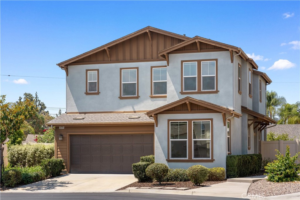 Rare chance to own in Willow Ridge, Fullerton’s unique community built in 2017 by Watt Communities! With just 17 homes maintained by its exclusive HOA, properties here rarely come to market—this is the 2nd listing since the community was built! Nestled on a quiet cul-de-sac, this two-story detached home, with 2,168 sq ft of living space, offers 4 bedrooms (including a main-level bedroom), 3 baths (including a main-level full bath), 1 versatile loft, and an attached 2-car garage. The open-concept layout is perfect for entertaining, seamlessly connecting the kitchen, dining, and great room to TWO expansive, landscaped backyards ideal for alfresco dining. The luxurious master retreat features a private sitting area, walk-in closet, and an impressive 12-foot shower with double sinks. Upstairs also hosts two additional bedrooms, a full bath with double sinks, and a convenient laundry room with sink and folding space. Newly installed luxury vinyl flooring. Fresh paint throughout. Epoxy-finished garage floor. Custom window coverings. Willow Ridge is 3/4 mile south of Brea Mall, 1 mile west of the 57 freeway, and walking distance to 124-acre Craig Regional Park. Not to mention Disneyland and Angel Stadium. Minutes from top-rated schools including Sunny Hills and Troy High, Fullerton College, Cal State Fullerton, and Hope University. Perfectly positioned between LAX and John Wayne Airport. Low taxes, NO Mello-Roos! Discover unmatched privacy, modern elegance, and true convenience in this sought-after vibrant Fullerton neighborhood!
