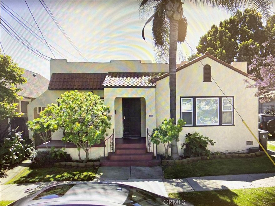This charming duplex near downtown in Alamitos Heights Long Beach is a gem!  Enjoy the front porch and back private yards in the two units, that mirror image each other. The original fireplaces and built in shelving in the large living room are incredible pieces of the history. The open living room and dining room make these two units a great place for entertaining. They both feel like their own private homes. The large kitchen comes complete with a refrigerator and stove/oven. The bathrooms are large with plenty of storage. The back bedrooms in each unit are very spacious and windows facing south allow great sunlight. The backyards are amazing with plenty of room for a garden and storage. There is no garage or driveway, so street parking only. This is a great investment opportunity!