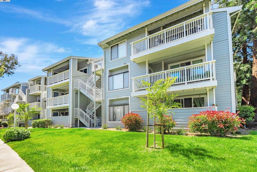 Introducing a beautiful condo in the desirable Meadowbrook community! 9 ft. ceilings and open floor plan allow the light to pour in! The beautifully updated kitchen includes custom cabinets, granite countertops, gas stove and stainless steel appliances. This 2 bedroom, 2 bathroom condo features other desirable features including updated bathrooms, relaxing patio, in-unit laundry and an assigned parking spot. This wonderful gated community with huge greenbelts and 2 swimming pools with hot tubs! HOA fee includes water, hot water, central heating, trash pick-up, hazard insurance, exterior maintenance, roof, common area maintenance, swimming pools, hot tubs and security gates. Ideal commuter location close to freeways 880 & 680, Amtrak, ACE Train, Dumbarton & San Mateo Bridge, BART and Silicon Valley shuttle stops. Conveniently located close to shopping, restaurants, Alameda Creek & Trail, Quarry Lakes Regional Park, Lake Elizabeth and great schools! You’re sure to love all of the details in this well loved and well maintained home!