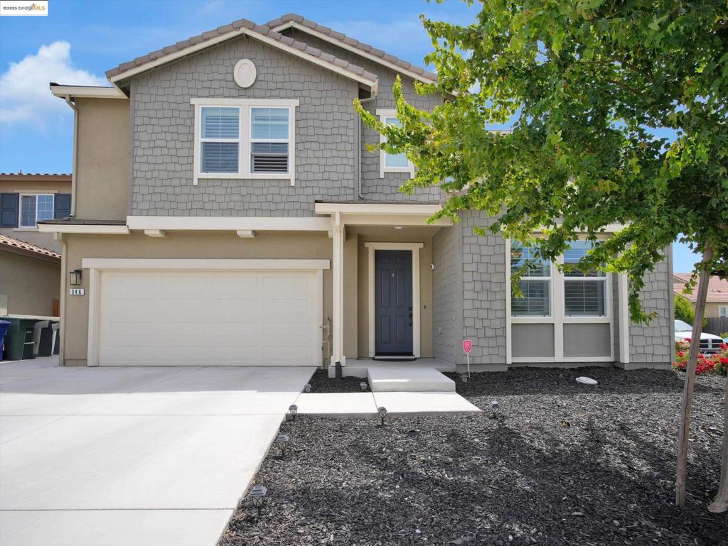 Immaculate Condition! This Gorgeous home 3,572 sq ft and features 5 Bedrooms, 4 Full Bathrooms, a Large Upstairs Loft, An Office with built in desk, A formal dining room, 3 car garage, & more! Beautiful granite countertops with white cabinets adorn the Stunning Chef Kitchen with Stainless steel appliances, oversized single sink, large eat-in island with granite countertops, a coffee nook and large Pantry. The Large Loft upstairs adorns the Stairs and the finishes with entry to the 3 additional bedrooms with 2 more full bathrooms. Upstairs also offers a spacious laundry room. Finally finish upstairs with a spacious Master Suite! You'll find the Master Bedroom is spacious and offers a gorgeous soaking tub, Private Shower, his and hers sinks, and huge walk-in closet. Finished Blinds are adorned throughout the Home! In the Backyard is a California room perfect for entertaining! Offering a finished patio and full landscaping. Community parks and public schools are within walking distance. This home is completely ready for the next family to move in and enjoy.