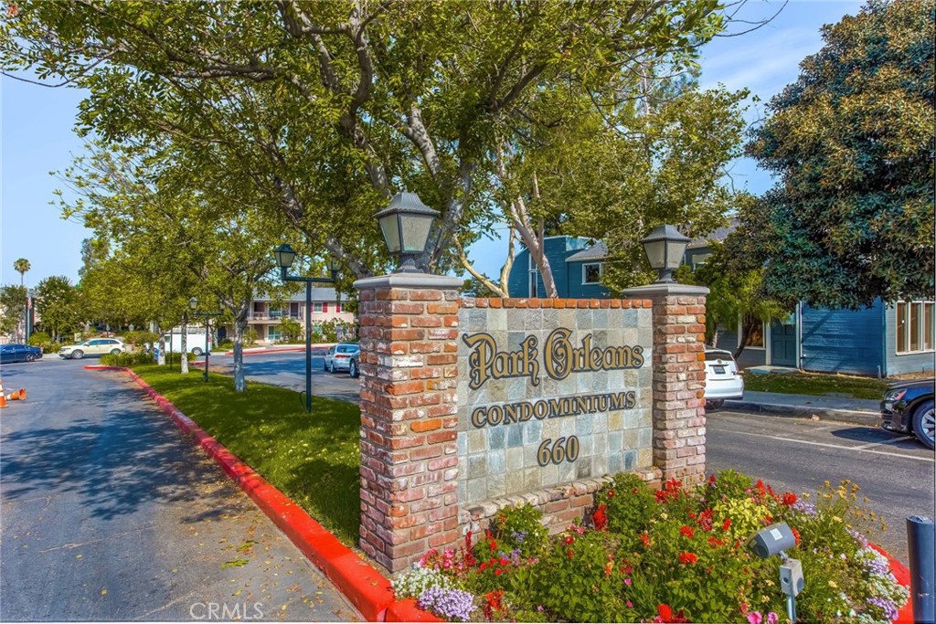 Run don't walk! Updated Park Orleans condo in great location at the front of the community! These condos rarely hit the market for rent, and are located within a short walk of the vibrant Old Towne Orange Plaza (aka "The Circle") with its myriad of restaurants, shops, and night spots, and major employers such as St Joseph's Hospital, CHOC, and Chapman University. This freshly painted stunner includes a remodeled kitchen with granite counters and stainless steel appliances (including a refrigerator!), ceiling fans throughout, an updated bathroom, and a large, private outdoor patio! Three (3) large community laundry rooms with newer machines as well! Want to get outdoors? The Community has a refreshing pool and spa, BBQ areas (3) and there's direct access to the Hart Park walking/biking/hiking trails (from the Main Place Mall to the Villa Park reservoir!) with its expansive grass areas, tennis courts, baseball fields, huge community pool, and picnic areas (and Concerts in the Park in the summer, budget permitting!). There's quite a sense of community at Park Orleans - you'll love the amenities and convenience but will stay for the neighbors! Call today to arrange a showing!