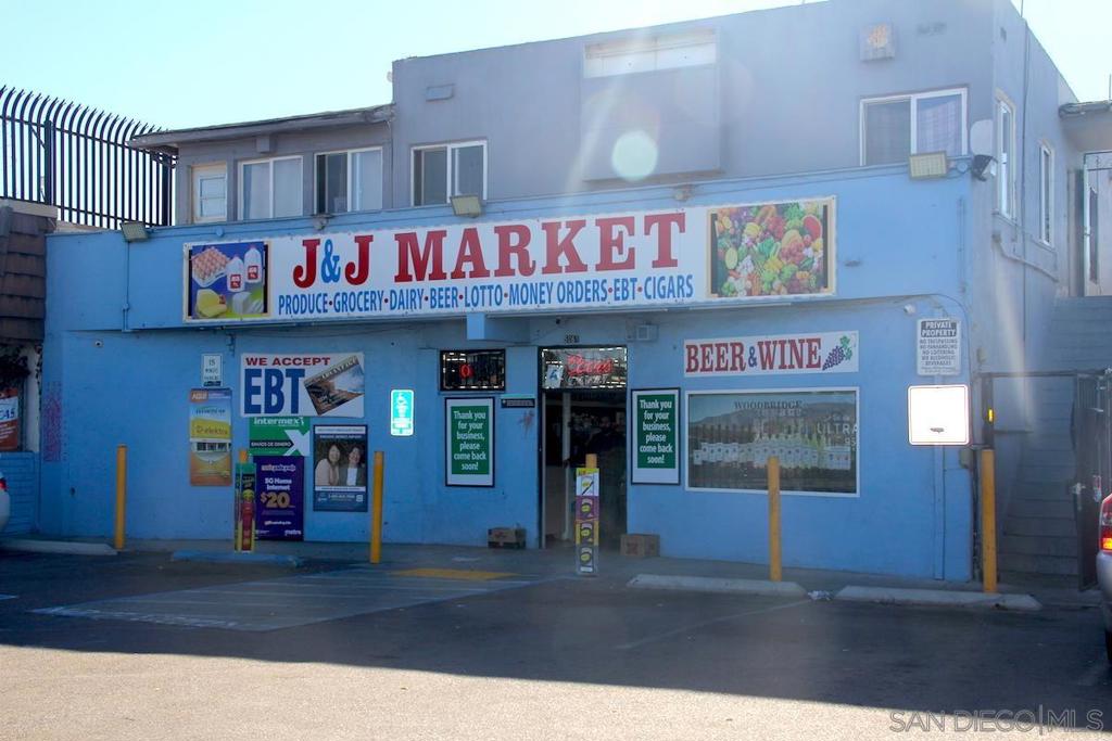First time offered in 50 years. Two story high visibility building that is fully rented with solid long term tenants including neighborhood market downstairs along with upstairs independent living facility. Wide range of exciting development opportunities due to very friendly multi-use zoning of CN-1-3 which allows for a myriad of commercial/residential ventures including up to FIVE residential units above/behind existing retail store. Located in the Transit Priority Area, Sustainable Development Area, Business Improvement District and Complete Communities Housing Solutions Area which increases the potential FAR from 1 to 6.5! Parcel being 60ft wide and nearly 9,000 sf. in total allows for complete build out. Also located in Opportunity Zone which may have favorable tax consequences. Tenants pay all utility bills and 65% of property tax. Sweeping southwesterly views from upstairs decking and balcony. Total gross monthly income $7,480.00 First time offered in 50 years. Two story high visibility building that is fully rented with solid long term tenants including neighborhood market downstairs and upstairs independent living facility. Wide range of exciting development opportunities due to friendly multi-use zoning of CN-1-3 allows for a myriad of commercial/residential ventures including up to FIVE residential units above/behind existing storefront. Located in Transit Priority Area, Sustainable Development Area, Business Improvement District and Complete Communities Housing Solutions zones increasing the FAR from 1.0 to 6.5! Also located in Opportunity Zone which may have favorable tax consequences. Tenants pay all utility bills and 65% of property tax. Parcel being 60ft wide and nearly 9,000sf allows for complete build out. Sweeping southwesterly views from upstairs decking and balcony. Total monthly gross income is $7,480