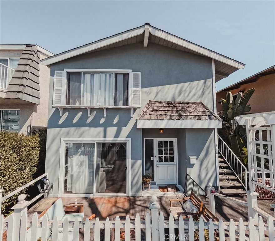 Coastal Living at Its Finest – Exceptional Beach-Adjacent Duplex in Corona del Mar



Welcome to this rare and remarkable opportunity in the heart of Corona del Mar Village, just steps from the sparkling sands and stunning shoreline of Southern California’s most coveted beaches. This charming duplex offers the perfect blend of investment potential and relaxed coastal lifestyle in one of Orange County’s premier seaside communities. 514 Iris Ave. also available for sale and is a near duplicate property.



Situated on an oversized lot, this two-unit property features a main floor and upstairs residence, each with private entrances, spacious living areas, and generous outdoor spaces ideal for entertaining or soaking up the ocean breeze. The upstairs unit features 3 bedrooms and 2 baths, highlighted by an inviting rear patio perfect for morning coffee or sunset gatherings. The downstairs unit, offering 3 bedrooms and 2 baths, includes a deck in the front and rear of the property.



Additional amenities include an attached garage, in-unit laundry, and ample storage. Whether you're seeking a primary residence with income potential, a vacation home, or a long-term investment, this duplex delivers flexibility and exceptional value in an unbeatable location. Live the ultimate beachside lifestyle – stroll to renowned restaurants, upscale boutiques, scenic parks, and the iconic Corona del Mar State Beach. Properties like this don’t come along often. Don’t miss your chance to own a slice of paradise.