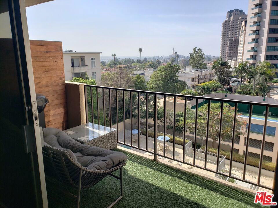 AVAILABLE NOV. 1 and FULLY FURNISHED! Welcome to the Prestigious Wilshire Corridor, a full-service high rise building with the magnificent city and sunset views. This unit was completely renovated with a designer's touch throughout, boasts an open concept floor-plan, features a gourmet entertainer's modern kitchen with top-of-the-line stainless steel appliances, stone counters and breakfast bar. Modern updated baths with a shower and soaking tub and striking attention to detail. Ample closet space throughout, hardwood floors, recessed lighting and washer/dryer in unit. Turfed large balcony for enjoying summer evenings and the spectacular views of the city. Located minutes from Rodeo Drive, includes a 24/7 valet parking, concierge, 24-hour security cameras, onsite full-time management and maintenance staff, social/rec room, fitness center, recently renovated spacious pool deck, jacuzzi, sauna, and individual storage. The HOA dues paid by landlord & includes all utilities, basic cable & building amenities. LA LIVING AT ITS BEST!