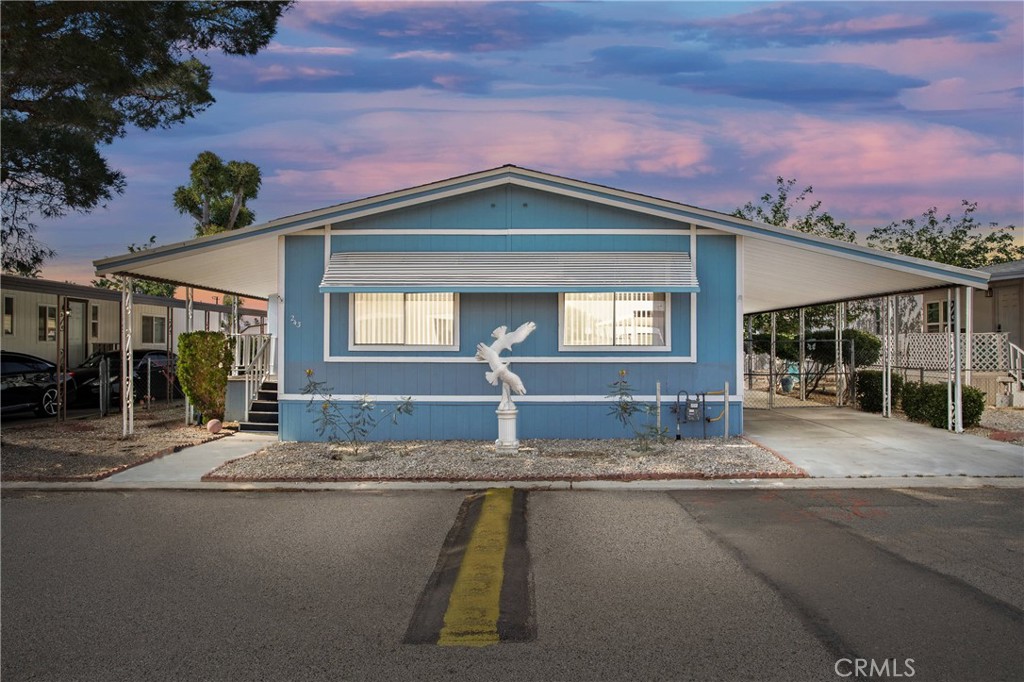 *** BEST DEAL IN TOWN! *** Beautifully updated and move-in ready, this charming 2-bedroom, 2-bath home qualifies for financing, making it an excellent opportunity for both first-time and seasoned buyers. Nestled in the well-maintained Gold West Mobile Home Park, it offers the perfect blend of comfort, convenience, and community. Inside, you’ll find new laminate flooring throughout, a spacious living area, indoor laundry room, and a sunroom that provides additional versatile space for relaxing or entertaining. The kitchen is both functional and bright, ideal for daily living and hosting. Outside, enjoy a covered carport, a private storage shed, and a low-maintenance yard. The park offers fantastic amenities including 2 sparkling swimming pools, clubhouse, playground, recreational facilities, and off-street parking. Pets are welcome with community approval. Don’t miss the chance to own this delightful home in a friendly, amenity-rich community!