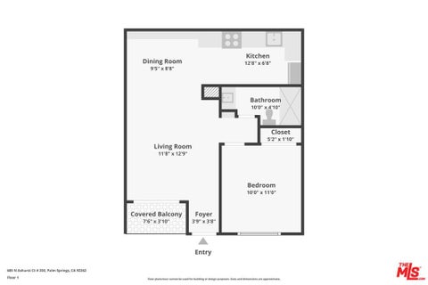 Tiny photo for 685 N Ashurst Court #203, Palm Springs, CA 92262 (MLS # 26986249)