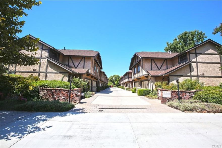 The newly remodeled townhouse is located in the desirable Arcadia School District. It features 3 bedrooms and 2.5 bathrooms. The bright combined living room and dining room is highlighted by a brick fireplace, a wet bar, and sliding doors to a large enclosed covered patio. The brand-new kitchen boasts new cabinets, stainless steel appliances, and a breakfast nook.  The newly remodeled powder room completes the first floor. The primary bedroom provides a private bathroom, a walk-in closet, and sliding doors to the balcony.  The updated primary bathroom offers dual sinks and a new large shower stall. Two generous bedrooms upstairs share a bathroom with a new vanity.  Fresh paint and new wood flooring enhance attractions. Central AC and heater. The laundry closet is conveniently located in the upstairs hallway closet. Attached 2-car garage with direct access. The convenient location is close to Arcadia Downtown and Arcadia schools. Easy access to the Freeway 210 and Gold Line station.