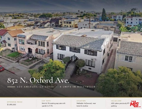 Photo of 852 N Oxford Avenue, Los Angeles, CA 90029 (MLS # 26833687)