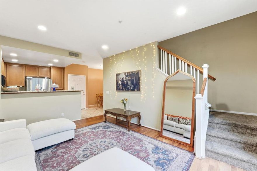 Welcome to 1760 E Palomar St #318! This beautifully townhome in the highly desirable Otay Ranch community offers a bright and open layout with plenty of natural light. The kitchen features stainless steel appliances, modern cabinetry, that flows into the spacious living and dining areas, perfect for entertaining or relaxing at home.  Enjoy a private balcony, in-unit laundry, central heating and A/C, and assigned garage for convenience.   Ideally located near top-rated schools, shopping, dining, and with easy freeway access, this home offers both comfort and convenience in one of Chula Vista’s most sought-after neighborhoods.