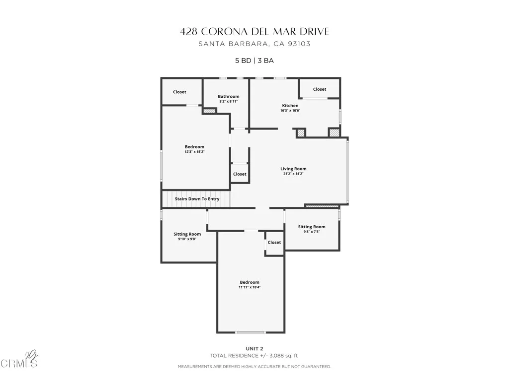 Santa Barbara, California 93103, United States, 5 Bedrooms Bedrooms, ,3 BathroomsBathrooms,Residential,Active,228500