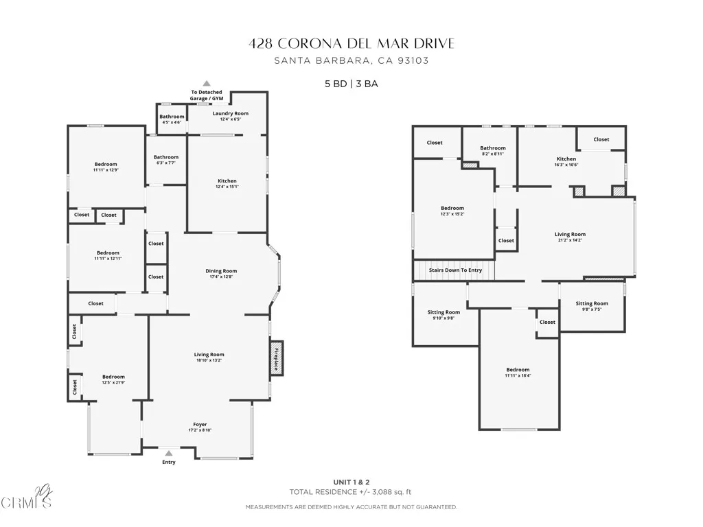 Santa Barbara, California 93103, United States, 5 Bedrooms Bedrooms, ,3 BathroomsBathrooms,Residential,Active,228500