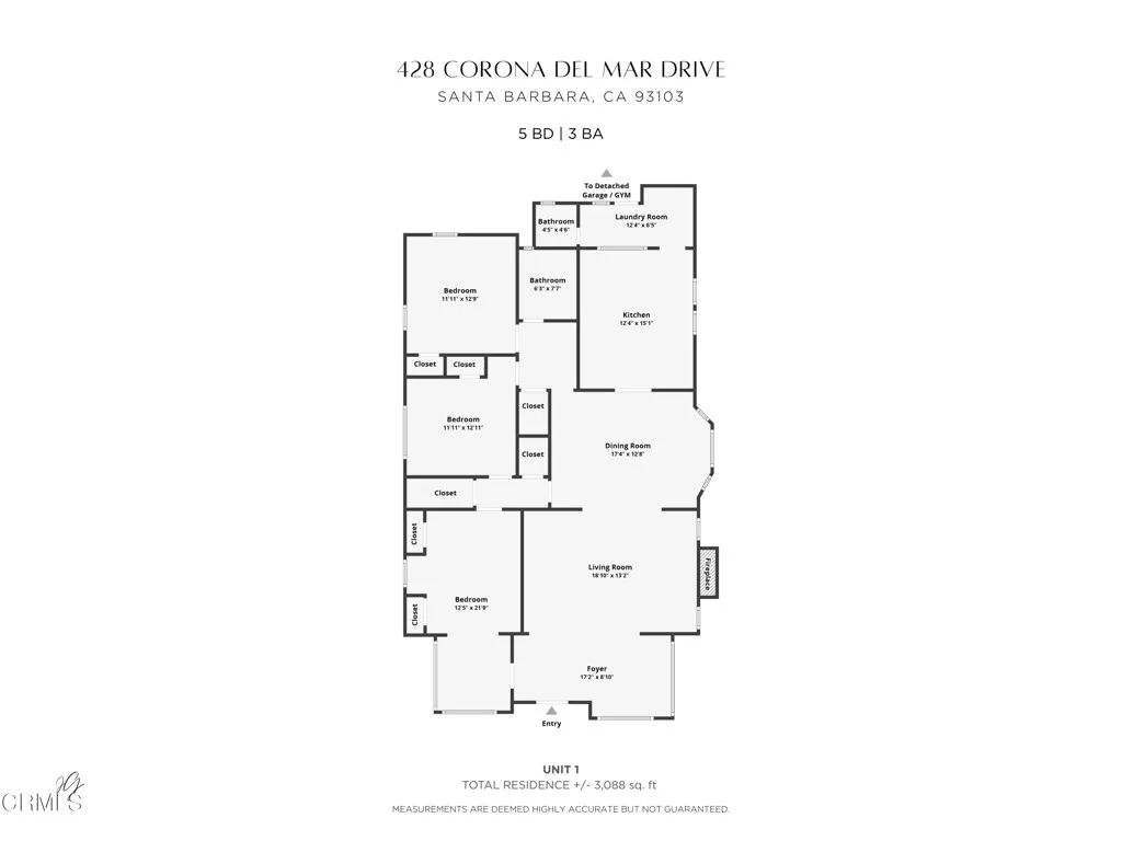 Santa Barbara, California 93103, United States, 5 Bedrooms Bedrooms, ,3 BathroomsBathrooms,Residential,Active,228500
