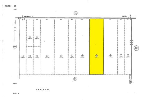 0 Vac/Palmdale Boulevard Black Butte CA 93591