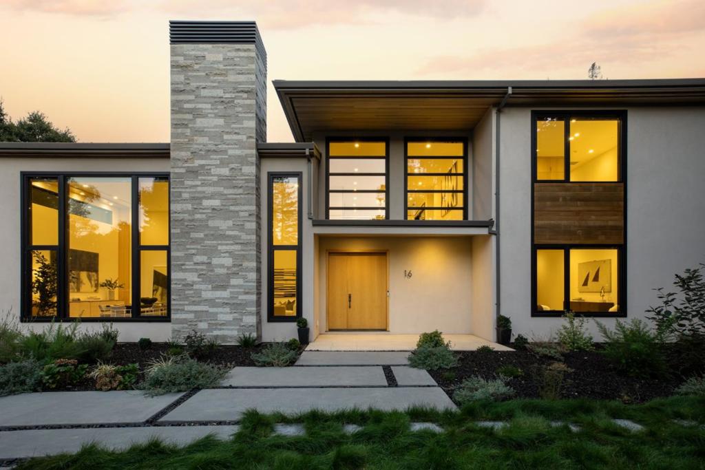 Newly built in 2019 by Conrado, this luxury home in Lindenwood is flawlessly finished in a warm contemporary style. Set on a corner lot, the home makes a commanding first impression wrapped with streamlined modern fencing. The crisp white walls and white oak floors are further enhanced by dramatic windows and glass doors that fill the home with natural light. Grand scale public rooms flow effortlessly from one to the other as well as to the outdoors where a sparkling pool and spa await the quintessential California lifestyle. Personal accommodations are abundant with 7 bedroom suites arranged over two levels connected by a striking vertebrae staircase outlined in clear glass. Three suites are located on the main level, including one hidden away and ideal for todays remote work office needs. The upstairs primary suite and three additional suites flow off a central lounge area plus there are front and rear balconies for fresh-air living. Excellent Menlo Park schools.