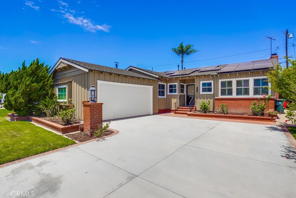 Welcome to 3117 Sonoma Street, nestled in the heart of Torrance, CA. This charming 3-bedroom, 1.75-bathroom home offers a generous 1,530 square feet of living space, perfect for those who appreciate comfort and style. Step inside to discover a blend of modern updates and classic charm. The spacious living area boasts original hardwood flooring and large windows complemented by a sleek marble gas fireplace, creating an ambiance for relaxing or entertaining guests. Dual-pane windows throughout ensure energy efficiency, while a new air conditioning compressor keeps things cool during the warmer months. Sliding glass doors in the back of the home open to a secured, private outdoor space is perfect for leisurely afternoons or evening gatherings. A large concrete patio offers endless possibilities for outdoor enjoyment. The primary suite has a ceiling fan, mirrored closet doors and a remodeled 3/4 bathroom with a lighted mirror and walk-in shower stall. The 2 guest bedrooms are spacious, with ceiling fans and plantation shutters. The landlord will include bimonthly gardener service. The attached two-car garage, complete with a newer door, features built in storage and washer/dryer hookups. Don't miss the opportunity to make this delightful Torrance residence your own! Located in the accredited Torrance Unified School District and close to Del Amo Fashion Center. Pets allowed, see remarks.