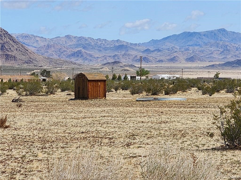 2.26 Acres with a Well in Lucerne Valley’s Enchanting and Coveted Cove!
Tucked away in the Cove, this 2.26-acre parcel feels like your own private hideaway. Surrounded by rugged mountains that glow at sunrise and fade into starry skies at night, the land offers both beauty and tranquility. A working well and well-house are already in place, making it easier to bring your vision of a desert retreat or peaceful homestead to life. Here, every day invites you to slow down, breathe deeply, and embrace the magic of wide-open spaces. (Latitude 34.475624 Longitude -117.003075)