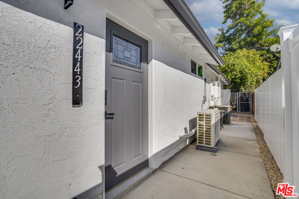 Brand new 2-bedroom, 1-bathroom ADU located in the heart of West Hills. This unit features a modern kitchen with stainless steel appliances, a spacious living room with large windows overlooking greenery, and split A/C and heating. The bathroom is tastefully designed with high-end tile and finishes, and includes a washer and dryer for added convenience. Both bedrooms offer ample closet space and natural light. A private patio provides the perfect space to enjoy your morning coffee or evening relaxation. This unit is available furnished or unfurnished.