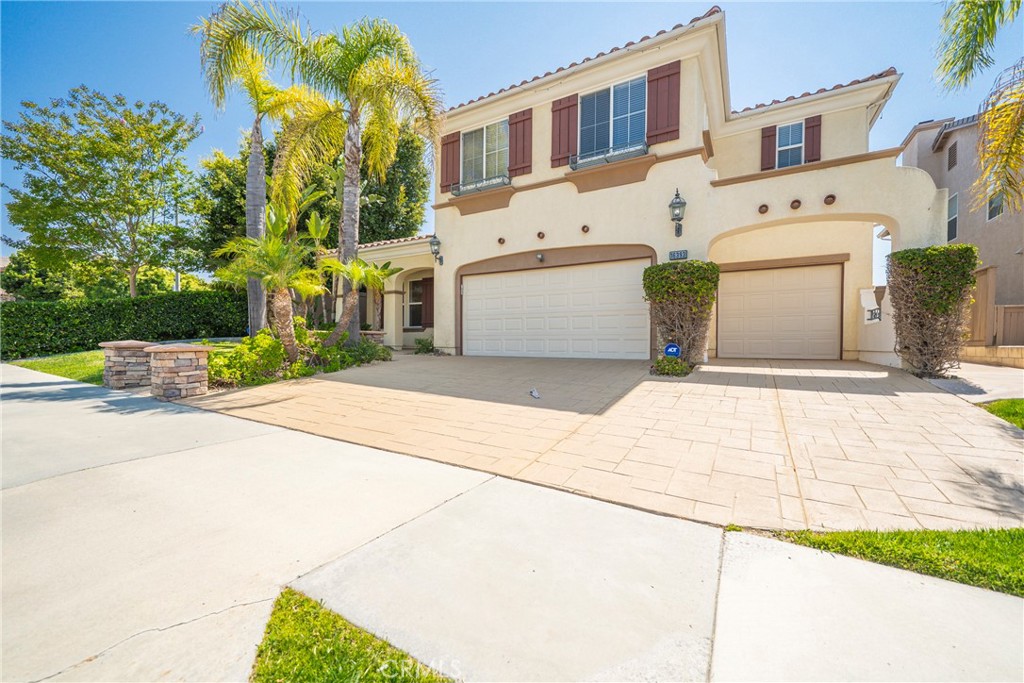 Luxury living awaits in this beautifully upgraded 4S Ranch home, perfectly designed for both entertaining and everyday comfort. Welcome to 16393 Fox Valley Drive - a beautifully upgraded and spacious home in the desirable 4S Ranch community. This 3,839 sq ft residence offers 4 bedrooms plus a huge loft, 3.5 bathrooms, and a thoughtfully designed floor plan perfect for both entertaining and everyday living.
The gourmet kitchen features granite countertops, stainless steel appliances, a 5-burner gas cooktop, double ovens, and a walk-in pantry, opening seamlessly to the family room with a cozy fireplace and custom built-ins. A formal dining room, elegant living room, and main-level bedroom with full bath provide comfort and flexibility for guests or multigenerational living.
Upstairs, the primary suite is a private retreat with dual vanities, a soaking tub, separate shower, and a walk-in closet. Additional bedrooms and a loft offer plenty of space for family, a home office, or hobbies.
Step outside to the beautifully landscaped backyard oasis, where you’ll find a covered patio, lush greenery, and ample space for outdoor dining, gardening, or simply enjoying San Diego’s year-round sunshine. The property also features a three-car garage with plenty of storage space.
Recent upgrades include a new roof, new primary AC unit, Eco Water whole-home filtration system, and freshly painted driveway. Located in the award-winning Poway Unified School District and close to parks, trails, shopping, dining, and beaches. This home combines luxury, comfort, and location in one exceptional package.
