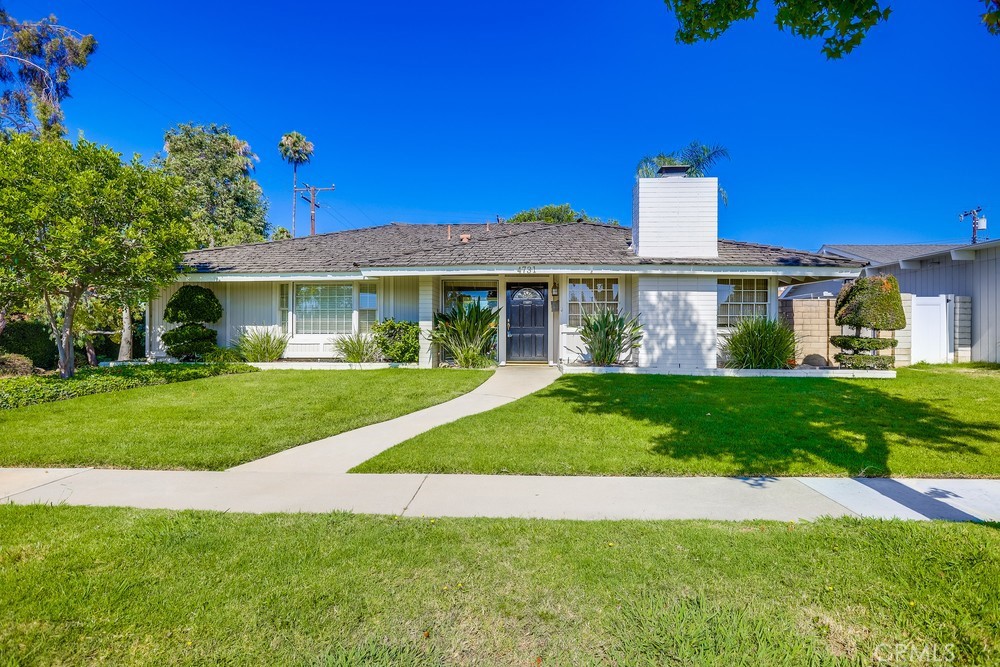 Welcome to this awesome opportunity to own a home in the center of The Land of Gracious Living! Located just a short walk to Veterans Park and of course Yorba Linda Middle School. The Yorba Linda Town Center is just a couple minutes away offering Events, Restaurants, and Movie Theatres! As you pull up to this beautiful family home you immediately appreciate the curb appeal but you will be equally impressed by the very functional floor plan. Originally a 4 bedroom this home has a large Primary bedroom with walk in closets and the second and third bedroom are generous in size as well! The floorplan offers much versatility for any family to move in and make it their own. Outside the backyard is shaded by beautiful trees and a patio cover and has plenty of privacy from the neighbors. There is plenty of natural light from the skylights in the living room and kitchen. There is hardwood flooring through the main areas and carpet in the living room and bedrooms. The shake roof will be replaced in escrow once the new owner has removed contingencies. There is also a detached extra large 2 Car Garage with workbench and extra high rafters for plenty of extra storage. Adjacent is possible R.V access and storage. Don't miss out on the chance to make this exceptional home yours!