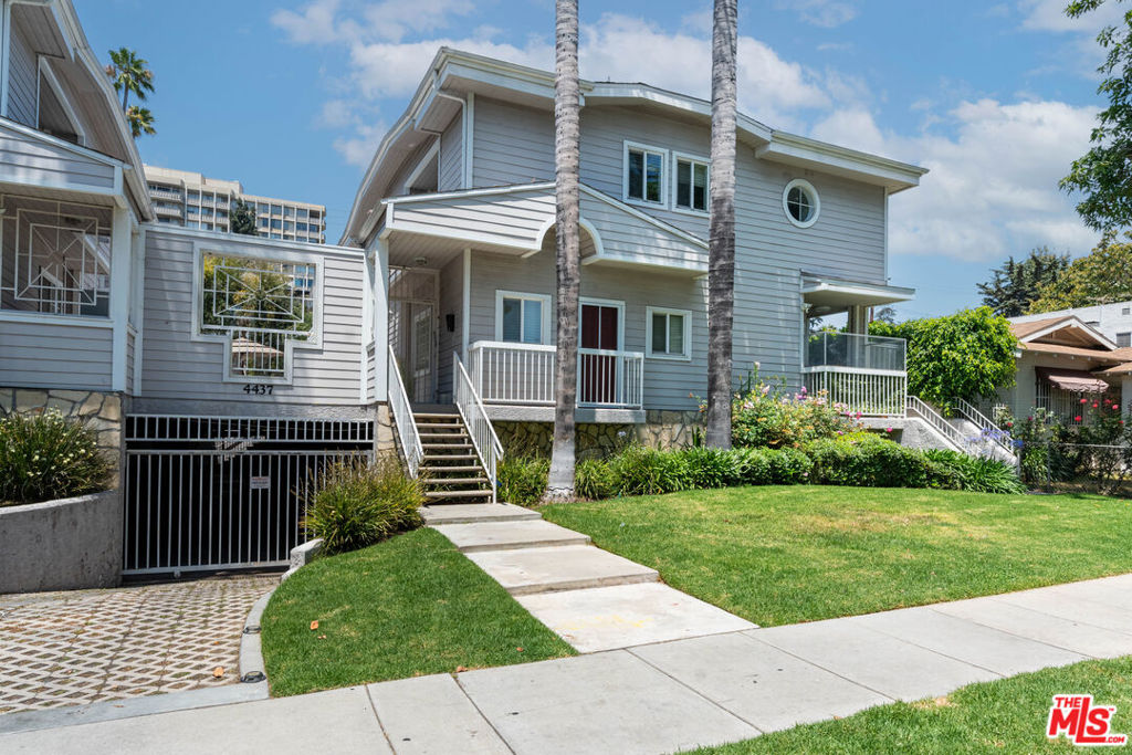 Step into the heart of Los Feliz and discover one of the neighborhood's most coveted addresses. Perfectly positioned just a 2-minute stroll from the vibrant Los Feliz Village, this hip and trendy front-facing residence offers the ultimate in walkable, urban living. Spanning over 1,350 sq ft, this impeccably maintained two-level home features two oversized ensuite bedrooms, each with its own private balcony, creating the ideal blend of comfort and style. Bathed in natural light, this rare front unitone of only two in the building boasts double lower balconies, a spacious living area, fireplace and updated kitchen with plenty of cabinetry and space to host family and friends and a layout designed for modern living. Enjoy the convenience of two dedicated parking spaces, a private storage room of approximately 100 sq ft with in-unit washer/dryer hookups, and unmatched access to some of the' most beloved hotspots, including Encanto, Home Restaurant, Alcove Bakery & Cafe, Tu Made, and Los Feliz Cafe. Just minutes from the iconic Griffith Park trails, the Hollywood Sign, The Greek Theatre, and Griffith Observatory, this home places you in the center of it all. Stylish, walkable, and undeniably cool, this is Los Feliz living at its finest. Truly a special place to call home.
