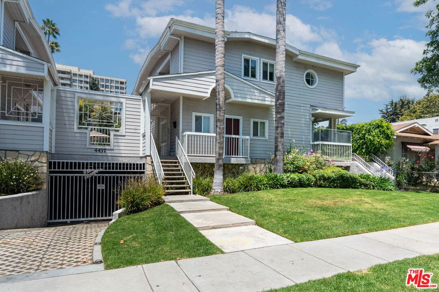 Step into the heart of Los Feliz and discover one of the neighborhood's most coveted addresses. Perfectly positioned just a 2-minute stroll from the vibrant Los Feliz Village, this hip and trendy front-facing residence offers the ultimate in walkable, urban living. Spanning over 1,350 sq ft, this impeccably maintained two-level home features two oversized ensuite bedrooms, each with its own private balcony, creating the ideal blend of comfort and style. Bathed in natural light, this rare front unitone of only two in the building boasts double lower balconies, a spacious living area, fireplace and updated kitchen with plenty of cabinetry and space to host family and friends and a layout designed for modern living. Enjoy the convenience of two dedicated parking spaces, a private storage room of approximately 100 sq ft with in-unit washer/dryer hookups, and unmatched access to some of the' most beloved hotspots, including Encanto, Home Restaurant, Alcove Bakery & Cafe, Tu Made, and Los Feliz Cafe. Just minutes from the iconic Griffith Park trails, the Hollywood Sign, The Greek Theatre, and Griffith Observatory, this home places you in the center of it all. Stylish, walkable, and undeniably cool, this is Los Feliz living at its finest.  Truly a special place to call home.