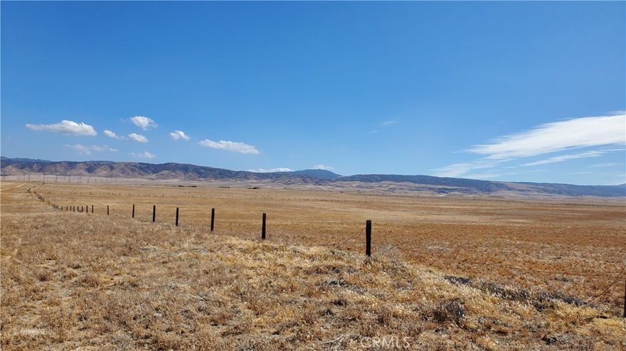 Five-acres in the wide-open-spaces of the Antelope Valley's west side between Antelope Acres and Fairmont. This beautiful off-grid parcel has great potential as a future ranch or home site, featuring recorded access easements north to the parcel from Avenue G and a completed Certificate of Compliance that will save on both development costs and time. Level and scenic with desirable A-2, Heavy Agriculture zoning and plenty of room to spread out with your animals and toys. A great buy! *Buyer to make their own independent investigations regarding Zoning and General Plan Designations, Environmental and Hazard Zones, Access and Development costs, Availability and Costs of Utilities.