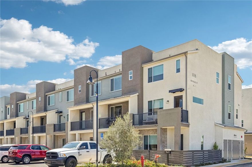 Move in ready, brand new construction! Eginhouse is City Ventures' new collection of modern, solar-powered townhomes in Artesia. Lot 35 our plan 1 home features 3 bedrooms and each home includes an impressive list of smart technologies - solar panels, learning thermostats, water-saving fixtures, and all-electric appliances.