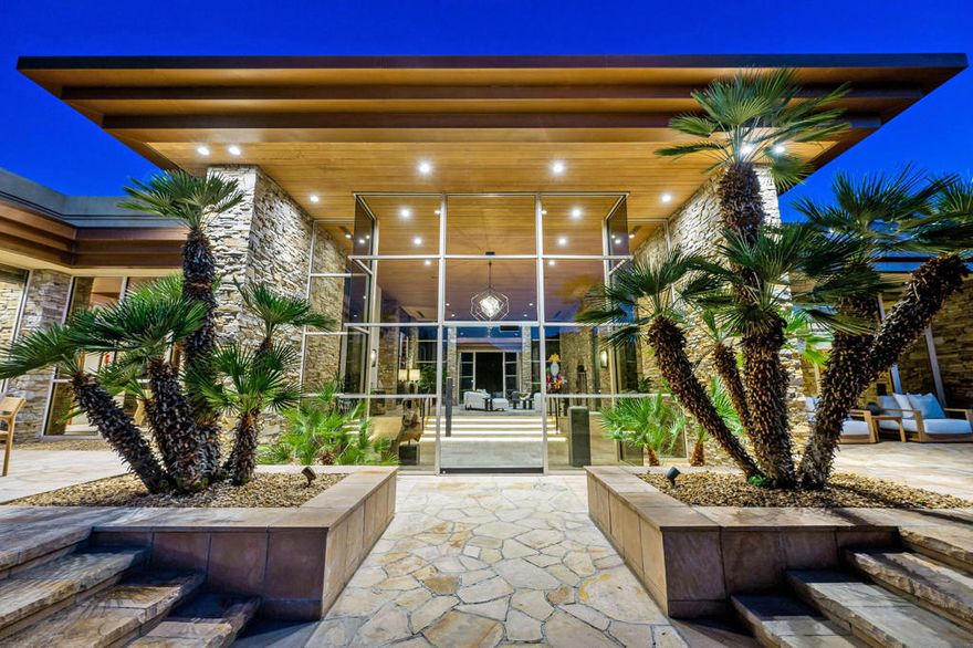 Custom HomeApprox. 6,362 SQ. FT.3 Bedrooms / 4 Baths + 2 PowdersApprox. 31,798 SQ. FT. Homesite3-Car & 2 Cart Garages      Garage is Air Conditioned        All Windows Have Automated ShadesHome Theater Media RoomSeparate Pool & Spa      Pool is Square Design w/Submerged            Sundeck Privacy & Secured Living