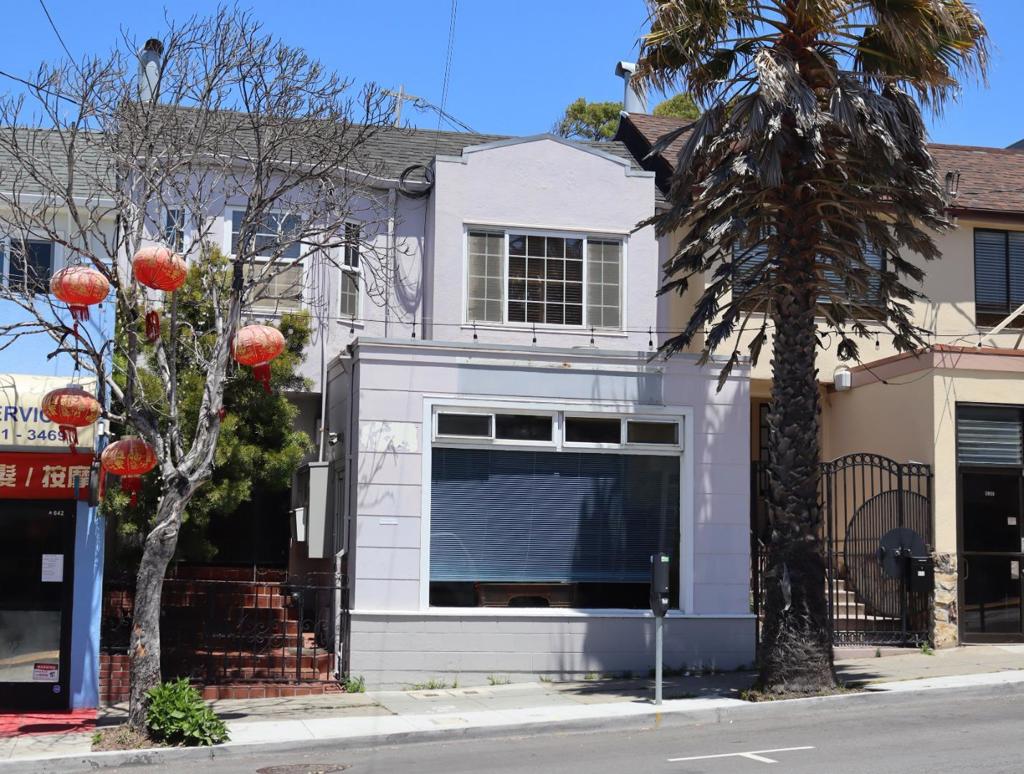 This well-maintained mixed-use retail/residential property is perfectly situated in San Franciscos sought-after Inner Parkside neighborhoodjust one block from Safeway, restaurants, and local shops, with convenient access to Muni and nearby freeways. The upper level offers a spacious 2-bedroom, 1-bath apartment featuring a sunroom, formal dining room, granite countertops, and hardwood floorsideal for comfortable living or rental income. The ground floor is configured as a flexible commercial space, was previously used as a therapists office with a half bath, large bonus room, laundry area, and finished storage space. Zoned NCD, it supports a wide variety of business uses. A peaceful backyard oasis adds rare outdoor space in the city. This property is an excellent opportunity for an owner-user, with the flexibility to occupy the commercial space while benefiting from additional income upstairs. The residential unit is currently occupied on a month-to-month basis, allowing for future owner move-in or continued rental. Versatile, well-located, and full of potential.