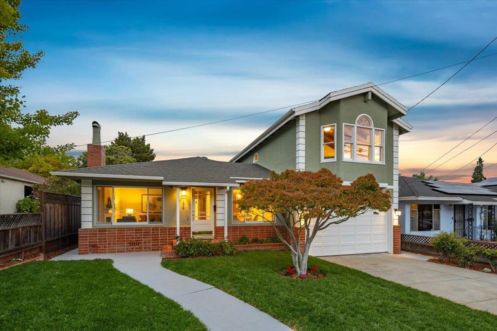 Charming four-bedroom, three-bathroom Westside home in San Mateo Terrace! Modern refinement, quality upgrades, and pride of ownership are evident throughout. This home showcases hardwood floors, dual pane windows, and central air & heat. An updated kitchen includes granite counters and stainless-steel appliances. The upstairs Primary suite with vaulted-beam ceiling includes a walk-in closet and an extra sitting /office space area that opens to a backyard balcony with bay view! Downstairs enjoy three bedrooms and two bathrooms including one jack and jill bathroom. Take advantage of the extra dining space with sliding glass doors that lead to the large private backyard, patio, and lush lawn....Perfect for entertaining or staying home on weekends! Close proximity to Beresford Park, Caltrain, The Hillsdale Shopping Center with convenient access to highways 101, 92 and 280!