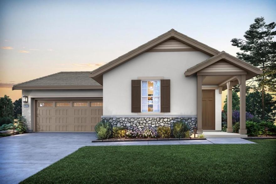 Twin Oaks is a 55+ Active Adult Gated Community. Some of the amenities include: 4700 sqft Cannery Club with concierge service, lifestyle specialist, full demo style/catering kitchen, exercise & fitness rooms, heated pool & spa, game nights, culinary classes, bocce & pickle ball, off-site excursions, & planned monthly activities. Twin Oaks offers a long, active, healthy, fulfilling life for residents. Twin Oaks Hollister has 168 single story homes 1579 to 2011 sqft. Conveniently located within walking distance to shopping, restaurants, medical offices & facilities. Amenities and features of the listed home may differ from what is presented in the photos & videos. THIS HOME HAS NOT BEEN BUILT YET. Pick your finishes on this home or choose from one of our move in ready homes.