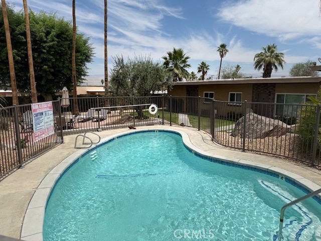 This remodeled 1-bedroom cottage style single level apartment home is located at the Cathedral City Courtyard at 37156 Palo Verde Drive in the city of Cathedral City. The property is located at Highway 111 and Bankside Drive in close proximity to the Cathedral City Civic Center, the Mary Pickford Entertainment Complex, and the new Agua Caliente Casino.
The complex has a swimming pool, common laundry facilities, designated parking, onsite management, and common courtyard. The property has a 24-hour security system and is security gated.
The unit itself has new paint, new blinds, new appliances, and hardwood flooring. The unit is available for immediate occupancy.