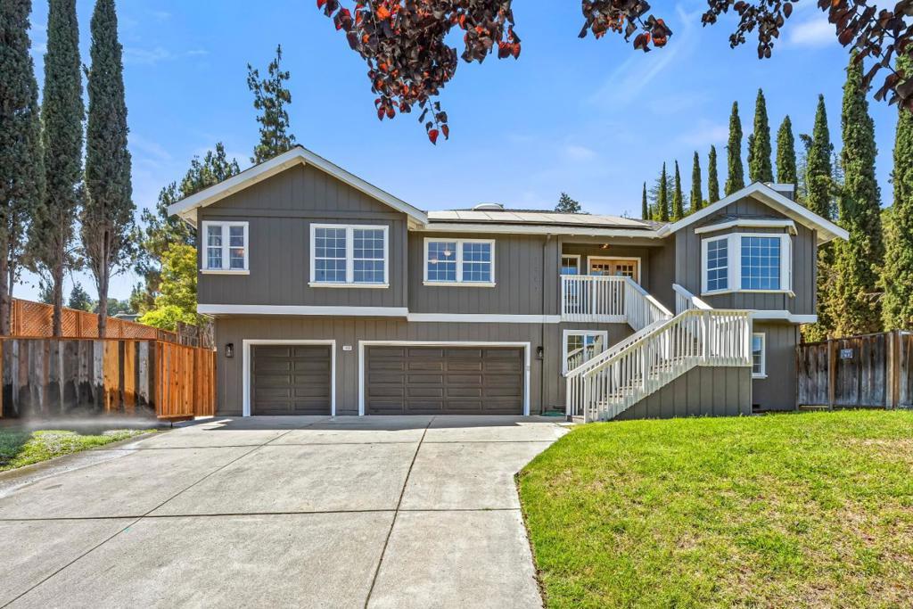 Experience the perfect blend of luxury, comfort, and privacy in this exceptional home set on a unique 22,000 sq. ft. lot. Offering 3,065 sq. ft. of thoughtfully designed living space, this residence is a true retreat with serene views and a sense of seclusion rarely found. Step into the newly updated interior, where soft earth tone neutrals and designer lighting create an inviting, sophisticated atmosphere. The brand-new epicurean kitchen will delight any chef, featuring premium finishes, abundant storage, and a seamless flow into the casual dining area and stunning living space ideal for both entertaining and everyday living. Outdoors, enjoy your own private oasis with a crystal-blue, solar-heated pool surrounded by landscaping for ultimate privacy. Whether hosting lively gatherings or enjoying quiet family moments, this property offers the perfect setting for both. A rare opportunity to own a home that combines elegance, function, and resort-style living. Close to Gilroy dining, shopping, and Gilroy garden's!