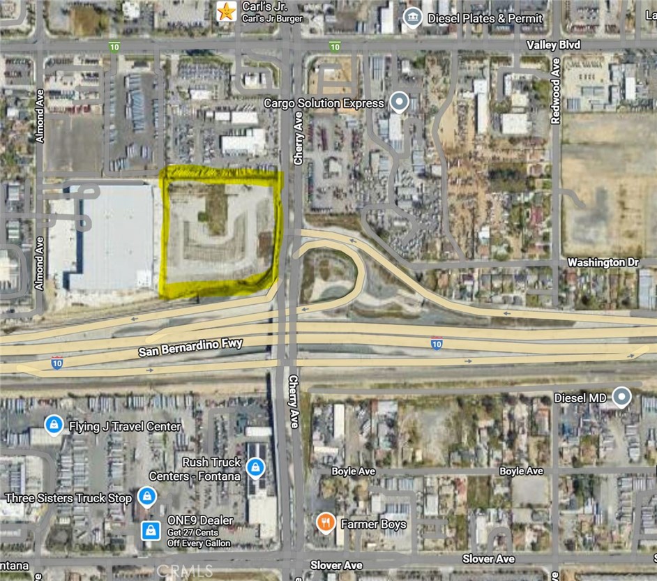 First Time in the market after 45 years under the same ownership. This is a great and irreplaceable 7.579 acre of commercial/industrial Freeway Visible Development Site. I-10 Freeway Frontage exposure. Under the Industrial/Commercial District (FID) Zoning and Southwest Industrial Park Specific Plan (SWIP) in the city of Fontana. It has Direct Access to the I-10 Freeway via Cherry Avenue On/Off Ramp. Don't miss this rare opportunity.